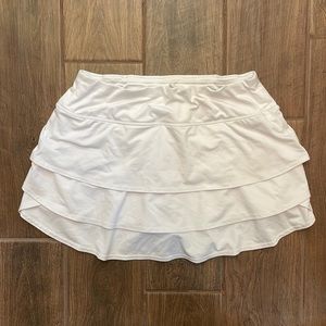 White Athleta Skort
